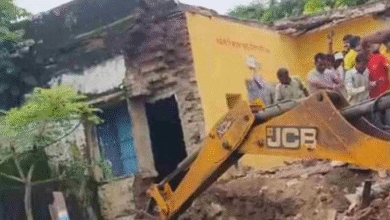 झालावाड़ में स्कूल की छत गिरी