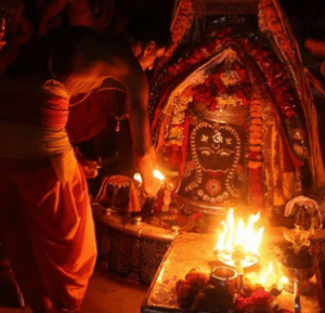 worship done in Bhasma Aarti
