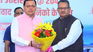 cm Dhami, Minister Joshi