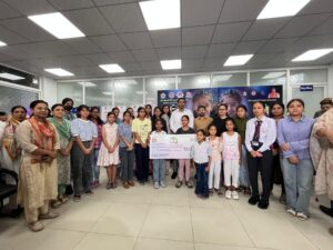 18 बालिकाओं को 6.17 लाख रुपये की धनराशि